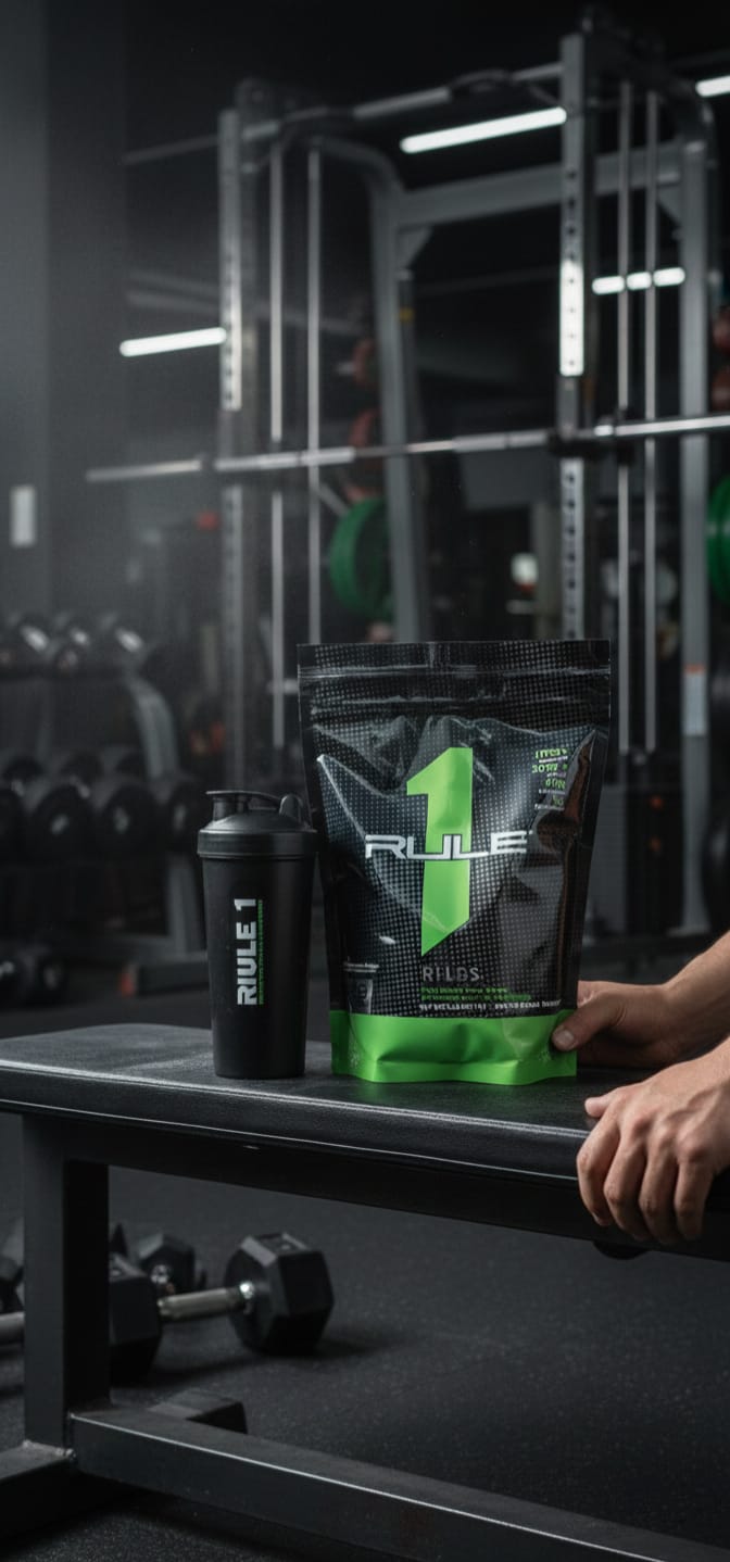 Rule 1 R1 Mass Gainer 1kg - Premium Weight Gainer Protein