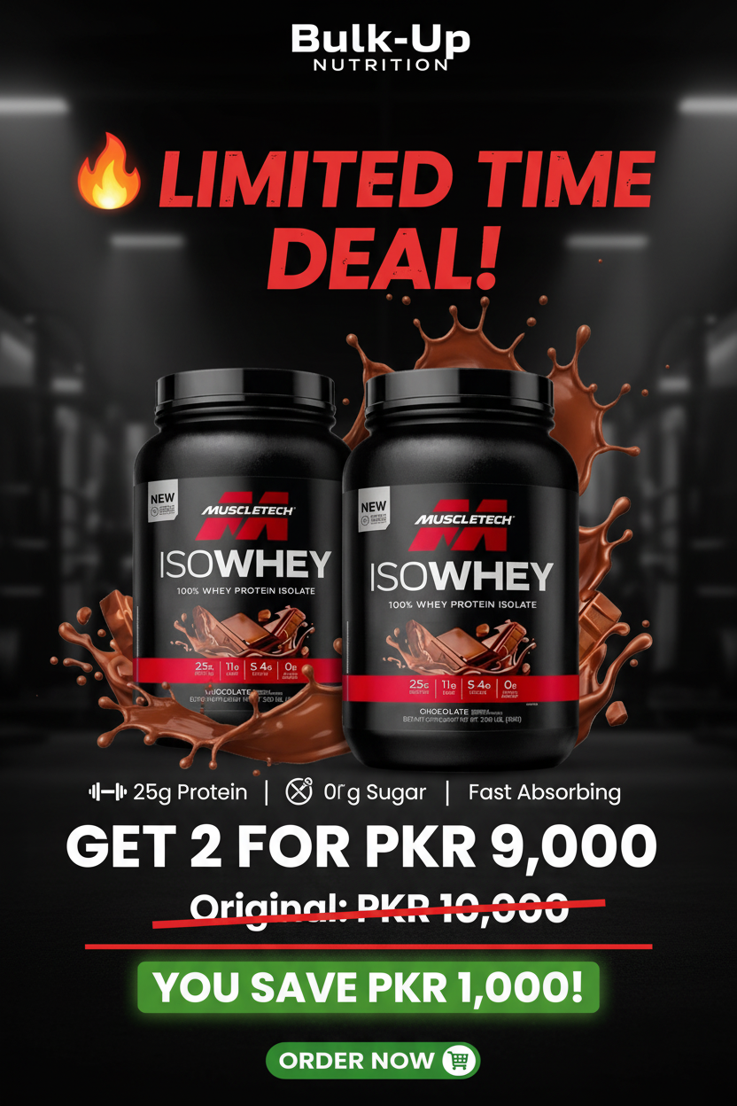 IsoWhey Story Ad
