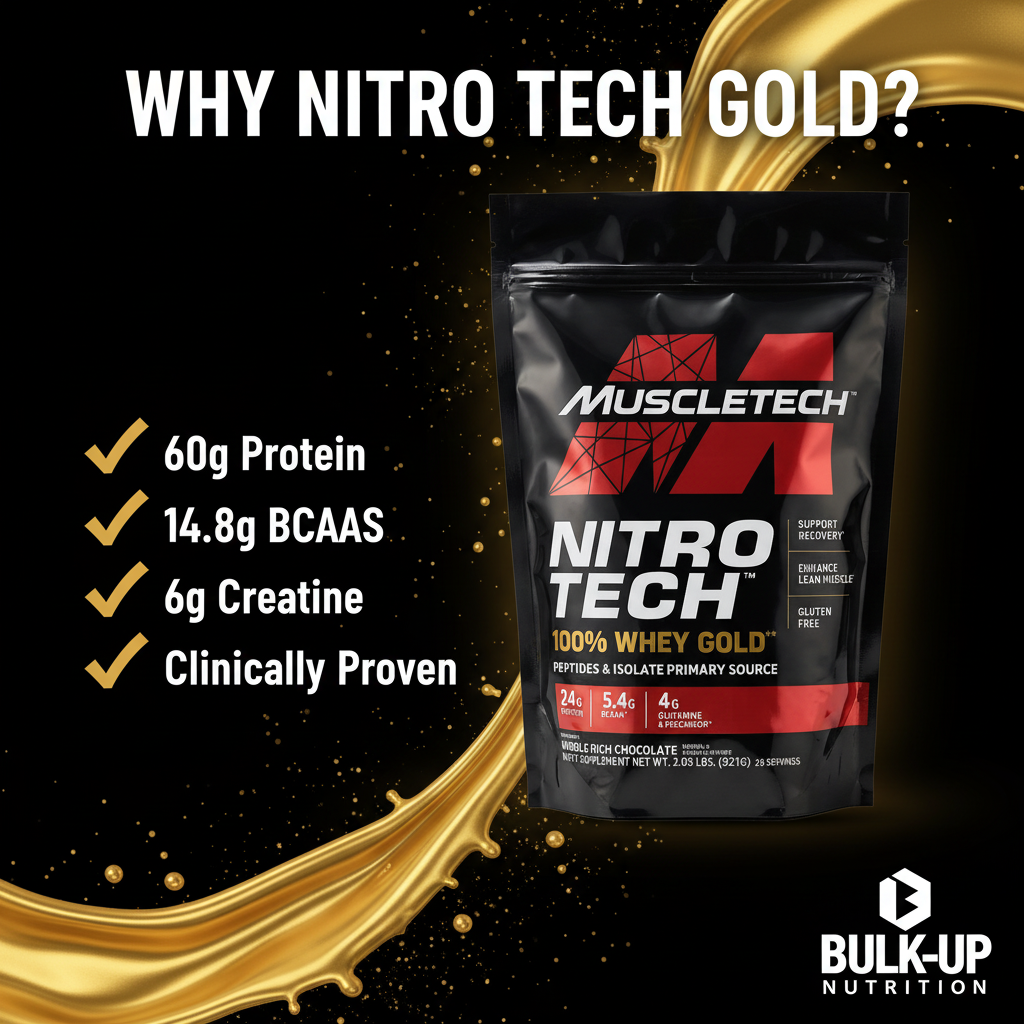 MuscleTech Nitro Tech Gold Benefits