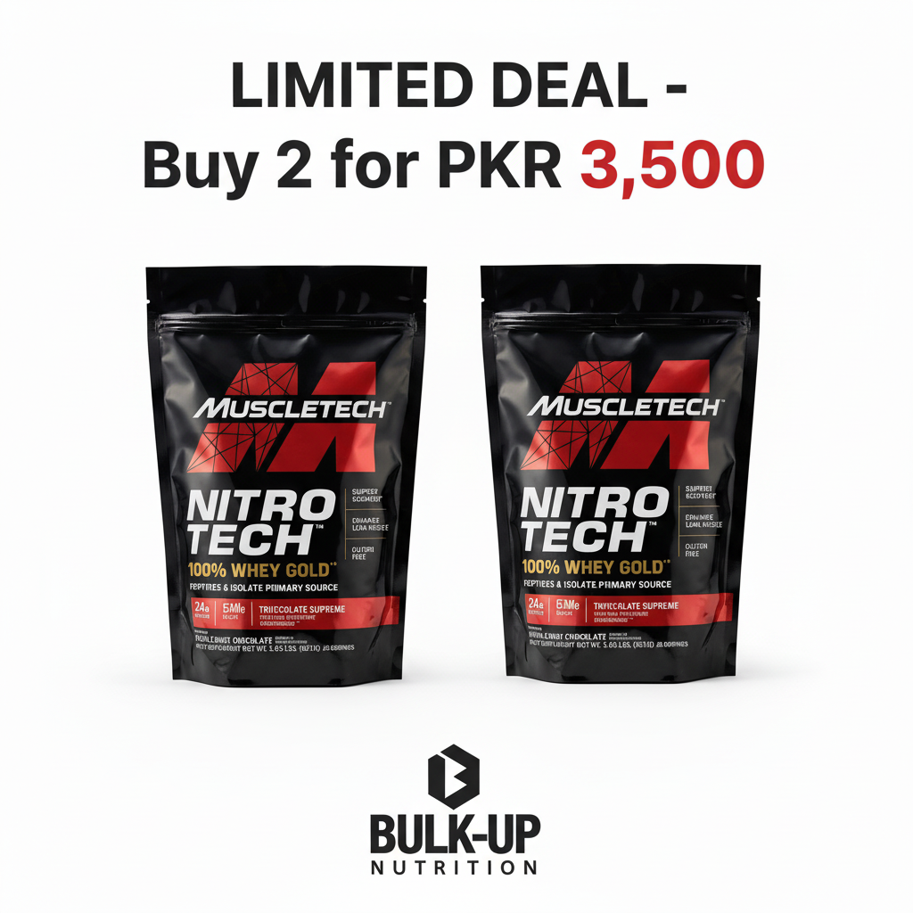 MuscleTech Nitro Tech White Background 2-Pack